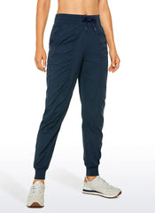 Striped Ruched Pocket Jogger 28''