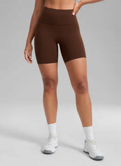 SculptAir No Front Seam High Rise Biker Shorts 6"