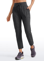 Striped Pants with Pockets 25''- Cinched Leg