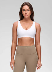 Butterluxe V Neck U Back Sports Bra
