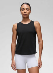 Pima Cotton Crop Round Neck Tank