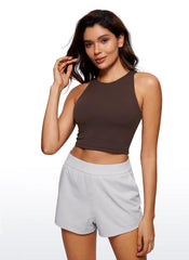 Butterluxe Cropped Wide Back Tank