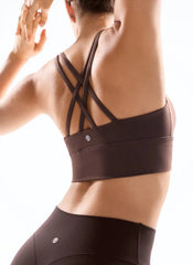 Nakedfeel Longline Criss Cross Back Bra
