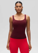 Butterluxe U Neck Built in Bra Tank