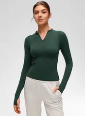 Softembrace Half Zip Long Sleeve