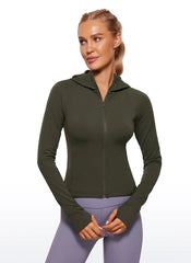 Butterluxe Waist Length Thumbhole Jacket