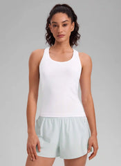 Seamless Racerback Scoop Neck Tank