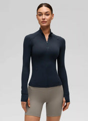 Butterluxe ThumbHole Full Zip Long Sleeve