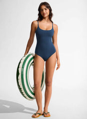 Nexfeel Scoop Neck One Piece Swimsuit