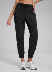 Striped Ruched Pocket Jogger 26''
