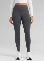 Water Resistant Fleece Lined Pocket Legging 28"