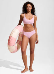 Nexfeel V Neck Double Lined Bikini Top