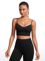 Butterluxe Longline Spaghetti Strap Bra