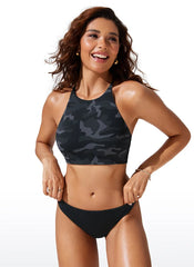 Sunshine Crisscross Back Bikini Top