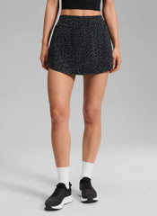 A Line High Rise Pocket Side Slit Skirt 14.5''