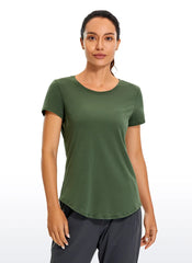 Pima Cotton Short Sleeve