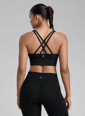 Nakedfeel Longline Criss Cross Back Bra