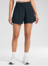 Feathery-Fit Soft Pocket Shorts Linerless 3''