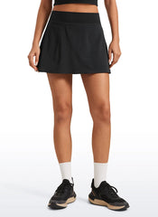 Feathery-Fit Soft Pocket High Rise Skirt 14''