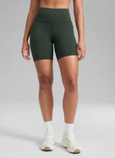 Butterlift® High Rise Pocket Biker Shorts 6"