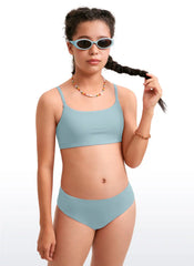 Girls Swimsuit 2 Piece Bikini Set