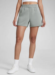 SoftAura Drawstring Pocket Sweat Shorts 4”