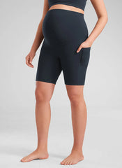 Butterluxe Maternity Pocket Shorts 8''