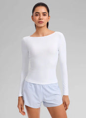 Cloudweight Boat Neck Long Sleeve