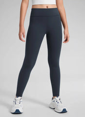 Girls Matte Thermal Fleece Lined Legging