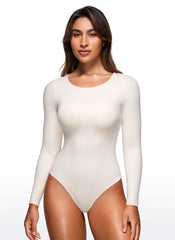 Butterluxe Long Sleeve Crew Neck Bodysuits