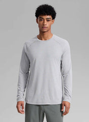 Lightweight Rounded Scallop Bottom Long Sleeves