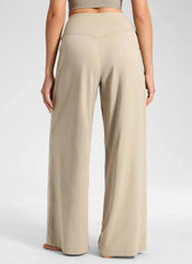 Butterluxe Front Pleated Pocket Palazzo Pant 30"