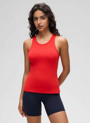 Butterluxe Waist Length  Racerback Tank