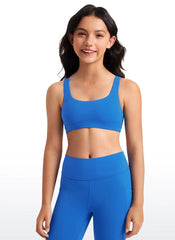 Butterluxe Girls Scoop Neck Sport Bra U Back