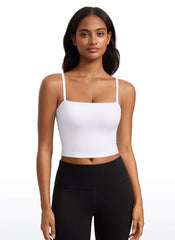 Butterluxe Built in Bra Adjustable Strap Tank