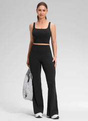 Softretch No Front Seam Flare Legging 33"