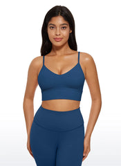 Butterluxe V Neck Longline Sports Bra