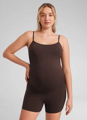 Butterluxe Maternity Shorts Romper 4''