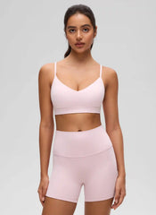 Butterluxe V Neck Spaghetti Strap Bra