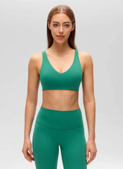Butterluxe V Neck U Back Sports Bra