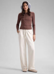 Fleece Lined Straight Leg Sweatpant 30''