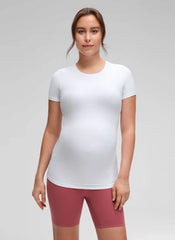 Softembrace Maternity Crew Neck Short Sleeve
