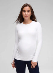 Butterluxe Maternity Crewneck Long Sleeve