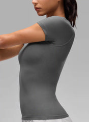 Flex Seamless Fitted Crewneck Short Sleeve