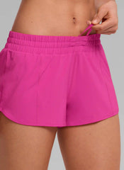Feathery-Fit Soft Liner Zip Pocket Shorts 2.5''