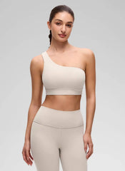 Butterluxe One Shoulder Sports Bra