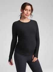 Cloudweight Maternity Ruched Long Sleeve