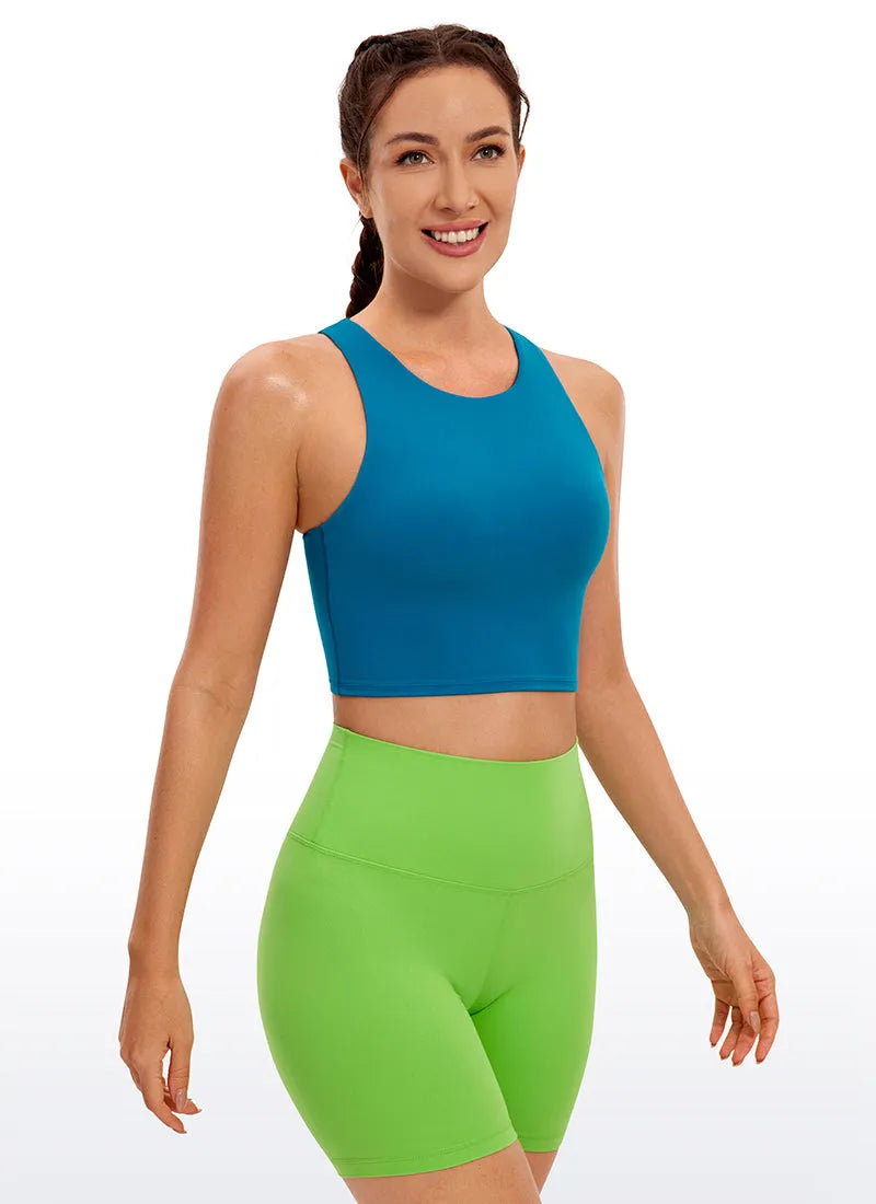 Butterluxe High Neck Built in Bra Tank