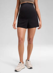 Softretch Maternity A-Line Athletic Shorts 3''