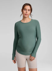 Cloudweight Maternity Ruched Long Sleeve